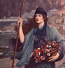 Nydia Blind Girl of Pompeii by Herbert Gustave Schmalz